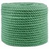 vidaXL Corde en Jute 10 mm Vert Jute 100% Tossa