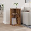 vidaXL Table d'appoint Bois ancien 29,6 x 29,6 x 60 cm