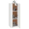 vidaXL Meuble TV mural Blanc 40x34,5x100 cm