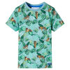 T-shirt pour enfants m&eacute;lange vert clair 140