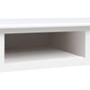 vidaXL Buffet Blanc 108x45x76 cm Bois de Paulownia massif