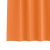 vidaXL Rideaux occultants avec anneaux 2 pcs Orange vif 260 x 140 cm