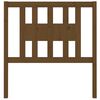 vidaXL T&ecirc;te de lit Marron miel 106x4x100 cm Bois massif de pin