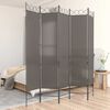 vidaXL Cloison de s&eacute;paration 5 panneaux Anthracite 200x220 cm Tissu