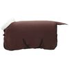 vidaXL Couverture &Eacute;quine Brun Fonc&eacute; Complet 125 cm Fleece polaire