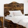 vidaXL T&ecirc;te de lit Ch&ecirc;ne fum&eacute; 90 cm Bois d'ing&eacute;nierie