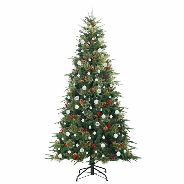 vidaXL Sapin de No&euml;l Artificiel &agrave; Branches Articul&eacute;es Vert 240 cm