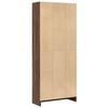 vidaXL Biblioth&egrave;que ch&ecirc;ne marron 60x24x143 cm bois d'ing&eacute;nierie