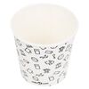 vidaXL Tasses &agrave; caf&eacute; en papier 120 ml 250 pcs Blanc et noir