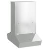 vidaXL Distributeur de porcs Argent 82 x 51 x 91,5 cm 20 kg