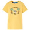 T-shirt pour enfants ocre clair 116