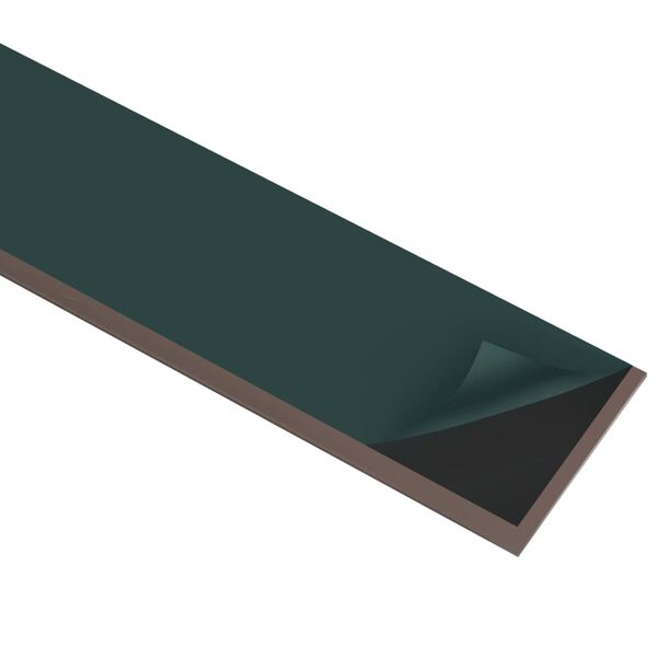 vidaXL Profils de sol 5 pcs Aluminium 90 cm Marron