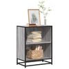 vidaXL Biblioth&egrave;que sonoma gris 60x35x76 cm bois d'ing&eacute;nierie