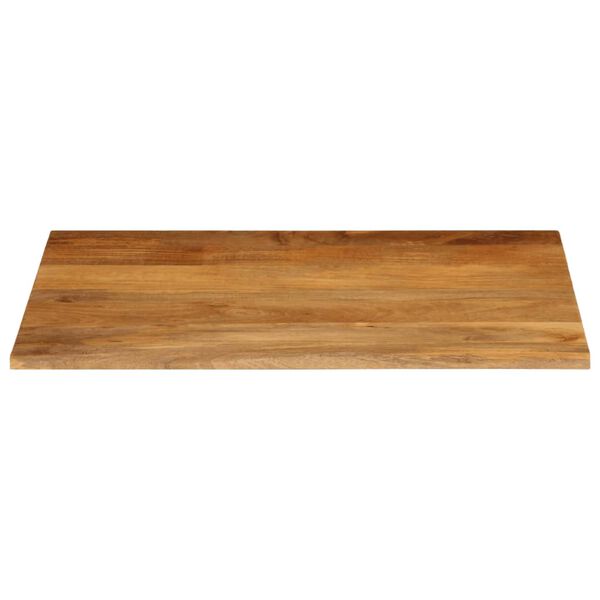vidaXL Dessus de table &agrave; bord vivant 110x80x2,5cm bois massif manguier