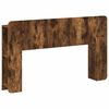 vidaXL Cabinet de T&ecirc;te de Lit Ch&ecirc;ne fum&eacute; Bois d'ing&eacute;nierie