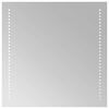 vidaXL Miroir de salle de bain &agrave; LED 50x50 cm