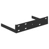 vidaXL &Eacute;tag&egrave;re d'angle murale Gris b&eacute;ton 25x25x3,8 cm MDF