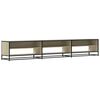 vidaXL Meuble TV ch&ecirc;ne sonoma 270x40x46 cm bois d'ing&eacute;nierie
