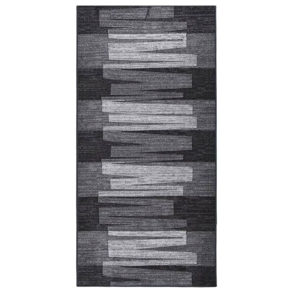 vidaXL Tapis de couloir antid&eacute;rapant Anthracite 100x200 cm