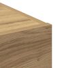 vidaXL Buffet avec tiroir Ch&ecirc;ne artisanal 30 x 42,5 x 93 cm