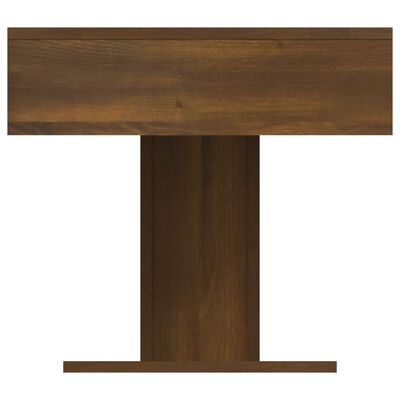 vidaXL Table basse Chêne marron 96x50x45 cm Bois d'ingénierie