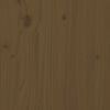 vidaXL Lit pour chien Marron miel 65,5x50,5x70 cm Bois de pin solide