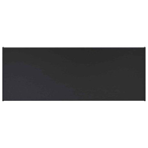 vidaXL Appui de fen&ecirc;tre Anthracite avec grain de bois 60 x 30 x 4,5 cm