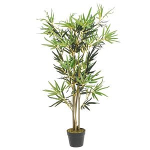 vidaXL Bambou artificiel 552 feuilles 120 cm vert