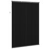 vidaXL Store V&eacute;nitien R&eacute;glable Noir 213 x 160 cm PVC