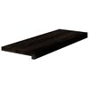 vidaXL Marches d'escalier 16 pcs marron fonc&eacute; 70x25x2 cm ch&ecirc;ne massif