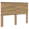 vidaXL Cadre de lit Ch&ecirc;ne artisan 140 x 200 cm Bois de pin massif