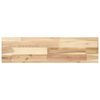 vidaXL &Eacute;tag&egrave;re flottante 80x20x4 cm bois d'acacia massif non trait&eacute;