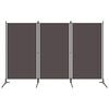vidaXL Cloison de s&eacute;paration 3 panneaux Anthracite 260x180 cm
