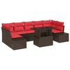 vidaXL Ensemble de canap&eacute; de jardin 8 pc 7-Nombre de places