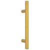 vidaXL Poign&eacute;es d'armoire 10 pcs dor&eacute; 96 mm acier inoxydable