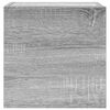 vidaXL Ensemble de meubles TV 3 pcs Sonoma gris Bois d'ing&eacute;nierie