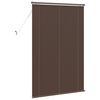 vidaXL Store V&eacute;nitien R&eacute;glable Marron fonc&eacute; avec motif 150 x 90 cm PVC