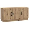 vidaXL Meuble TV 99 x 34,5 x 47 cm Ch&ecirc;ne artisanal Bois d'ing&eacute;nierie