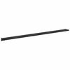 vidaXL Appui de fen&ecirc;tre Noir avec grain de bois 140 x 15 x 4,5 cm PVC