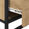 vidaXL Ensemble de mobilier de salle de bain Ch&ecirc;ne artisanal