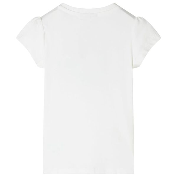 T-shirt pour enfants &eacute;cru 128
