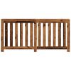 vidaXL Cache-radiateur vieux bois 175x20x82 cm bois d'ing&eacute;nierie