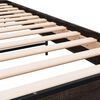 vidaXL Cadre de lit sans matelas chêne marron 75x190 cm