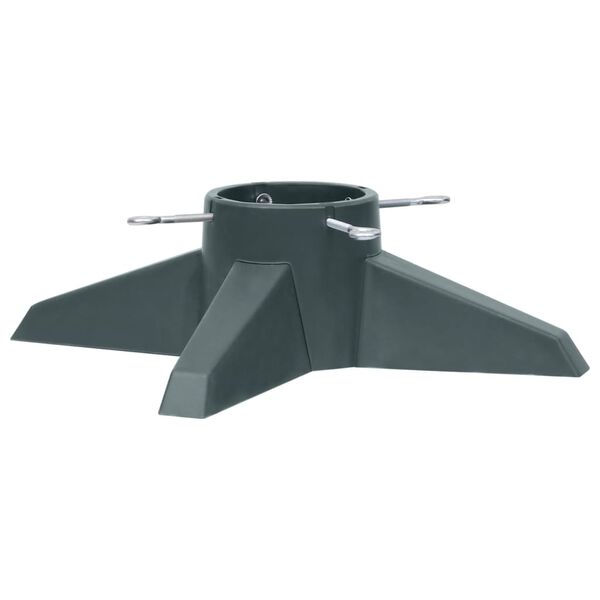vidaXL Support de sapin de Noël Vert 55,5x55,5x15 cm