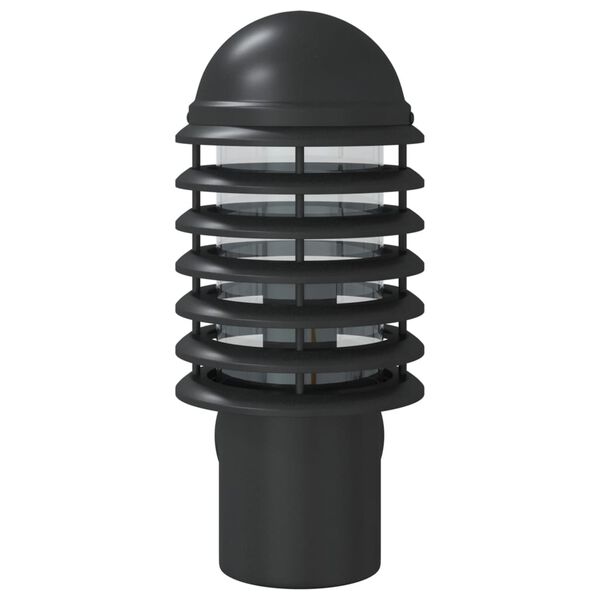 vidaXL Appliques murales d'ext&eacute;rieur 2 pcs noir acier inoxydable