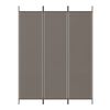 vidaXL Cloison de s&eacute;paration 3 panneaux Anthracite 150x220 cm Tissu