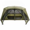 vidaXL Tente familiale 10 personnes vert lib&eacute;ration rapide imperm&eacute;able