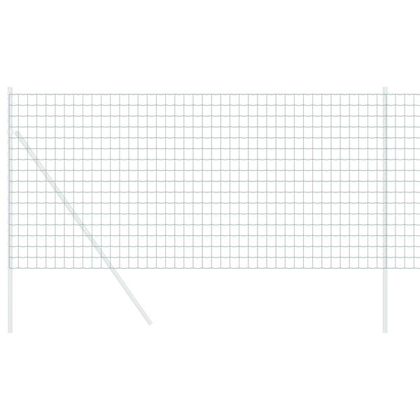 vidaXL Clôture Euro Vert 0,6 x 50 m Fer revêtu de PVC