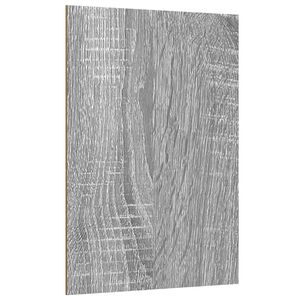 vidaXL Panneaux d&eacute;coratifs 12 pi&egrave;ces Sonoma gris 30 x 42 x 0,27 cm