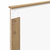 vidaXL Cadre de lit Ch&ecirc;ne artisan 100 x 200 cm Pin massif